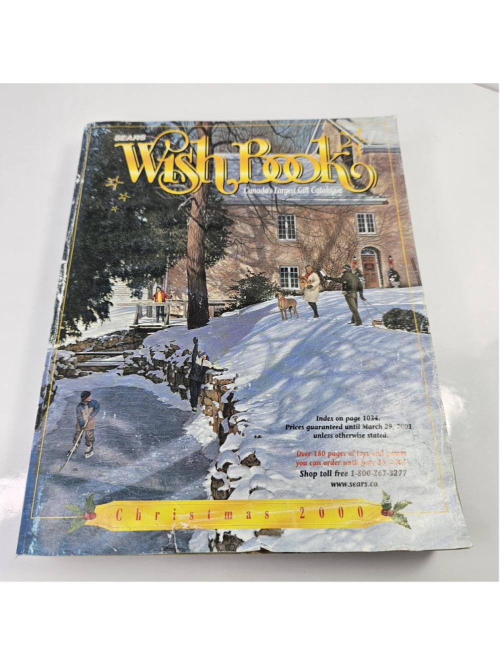 Vintage Sears Wish Book Christmas 2000 Canada Gift Catalogue Catalog Wishbook